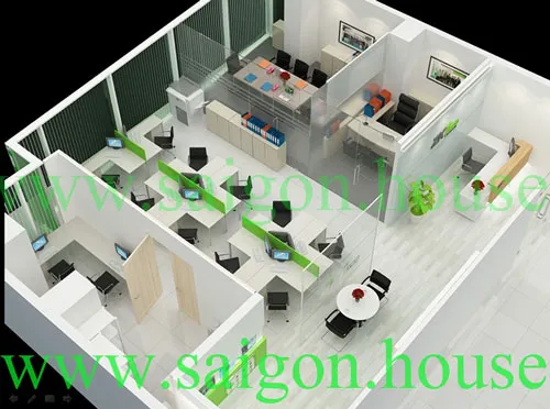 Thiết kế nội thất văn phòng đẹp