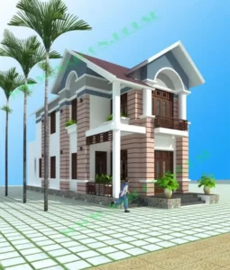 THIẾT KẾ NHÀ PHỐ (6M X 25M)