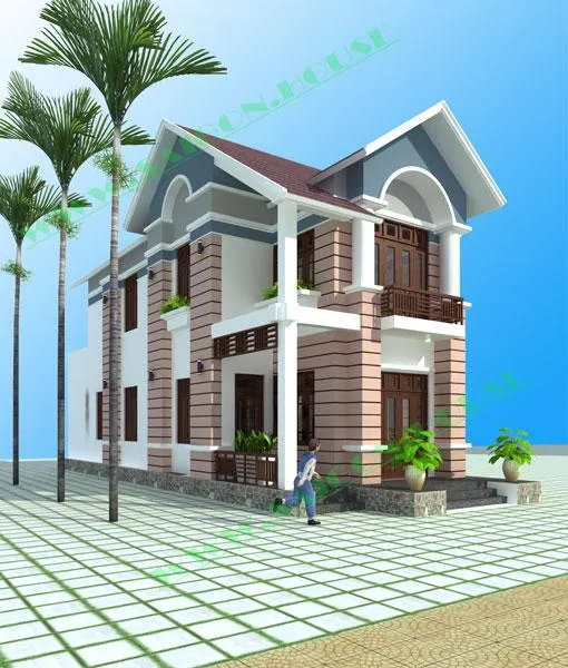THIẾT KẾ NHÀ PHỐ (8M X 25M)
