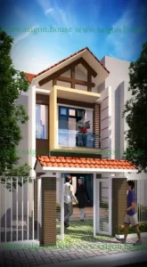 MẪU THIẾT KẾ NHÀ PHỐ 2 TẦNG HIỆN ĐẠI