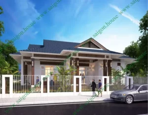 MẨU NHÀ PHỐ MÁI NGÓI DẸP
