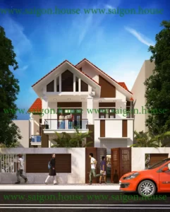 BIỆT THỰ SANG TRỌNG VỚI NỘI THẤT GỔ