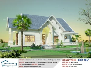 Thiết kế thi công biệt thự Q.Phú Nhuận