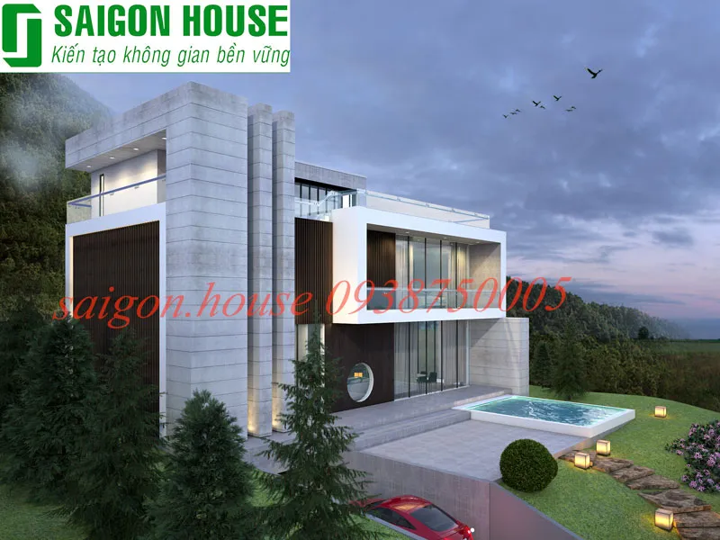 Thiết kế & thi công biệt thự hiện đại