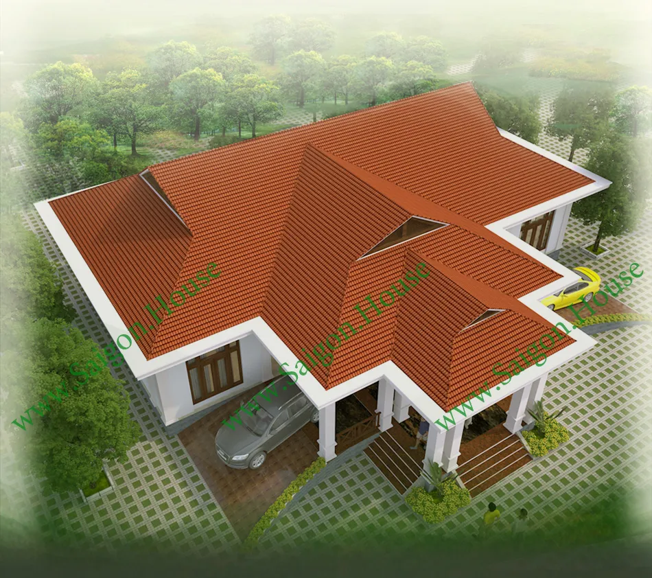 Mẫu thiết kế biệt thự vườn đẹp