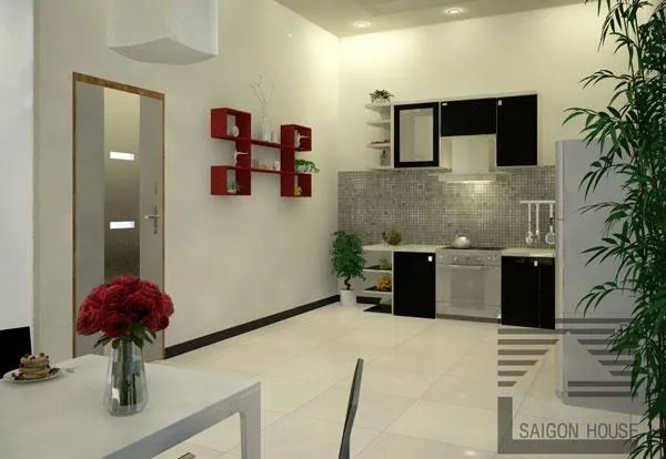 Thiết kế nội thất phòng bếp đẹp
