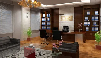Thiết kế nội thất văn phòng sang trọng