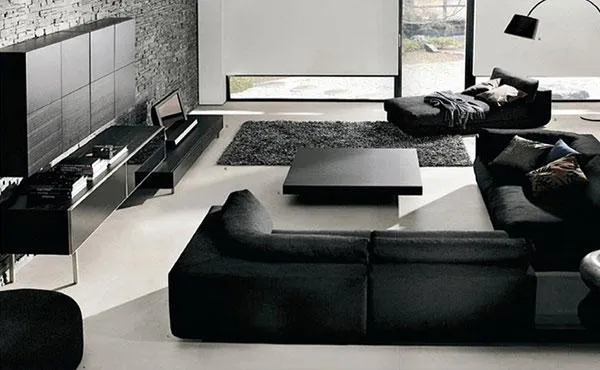 Những mẫu phòng ngủ lãng mạn với sắc đen