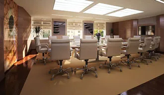Thiết kế nội thất văn phòng sang trọng