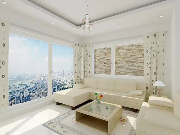 Không gian phòng khách trong thiết kế nhà