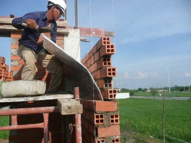 Phương Pháp Xây Tường Gạch Chuẩn Kỹ Thuật