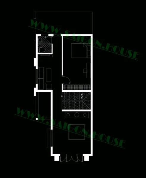 THIẾT KẾ NHÀ PHỐ (8M X 25M)