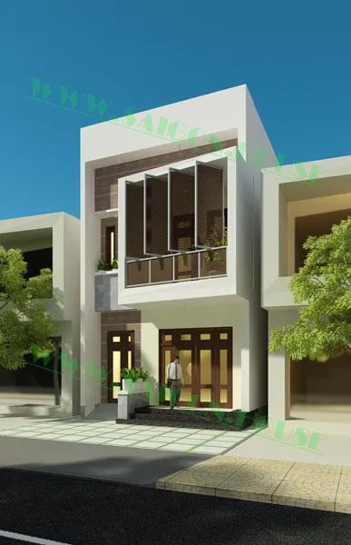 THIẾT KẾ NHÀ PHỐ (6M X 25M)