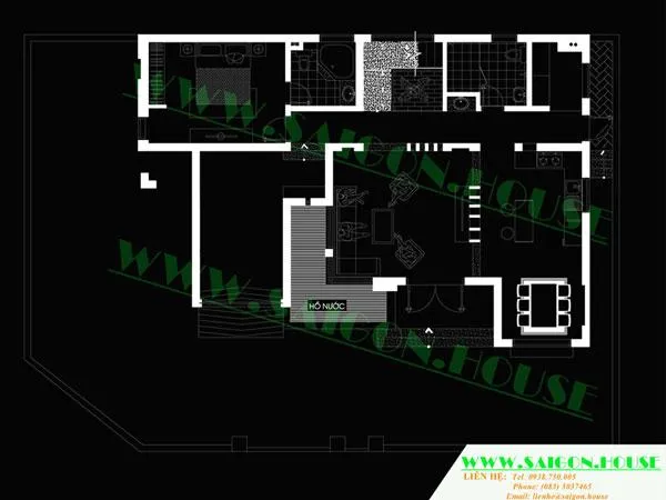 THIẾT KẾ BIỆT THỰ VƯỜN (20M X 14M)