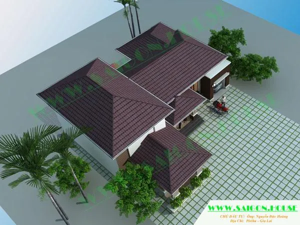 THIẾT KẾ BIỆT THỰ NHÀ VƯỜN