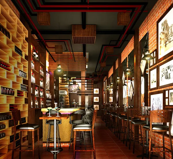 Thiết kế nội thất quán bar