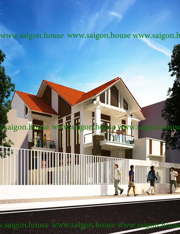 MẪU BIỆT THỰ MÁI NGÓI ĐẸP