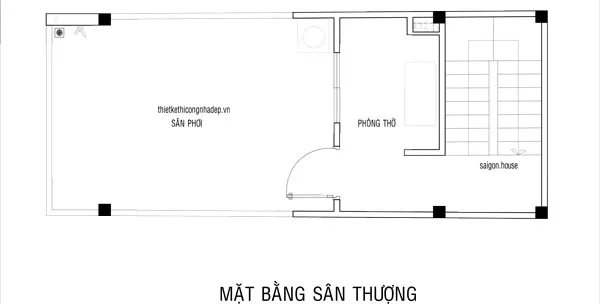 Thiết kế & Thi công nhà phố 5 tầng quận 3 Tp.Hcm