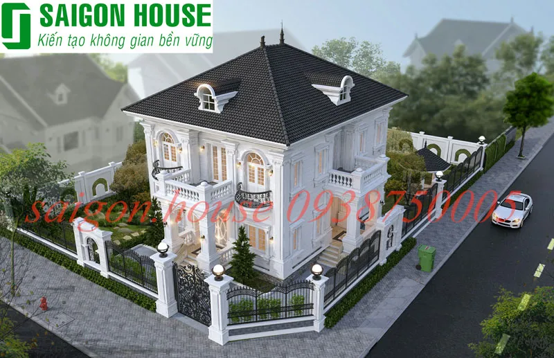 Thiết kế thi công biệt thự cổ điển
