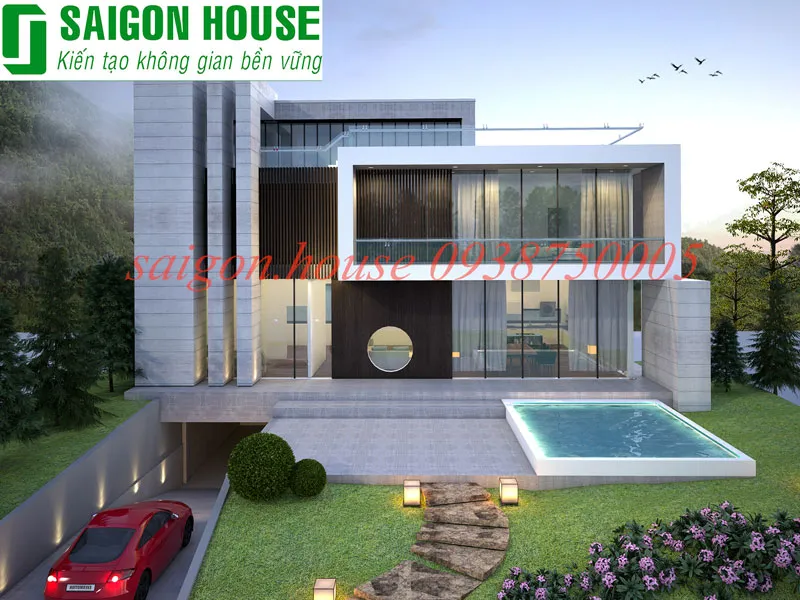Thiết kế & thi công biệt thự hiện đại
