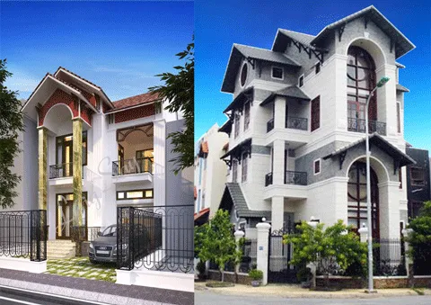 Mẫu Thiết Kế Biệt Thự Tân Cổ Điển