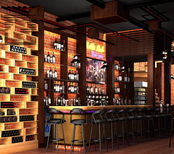 Thiết kế nội thất quán bar
