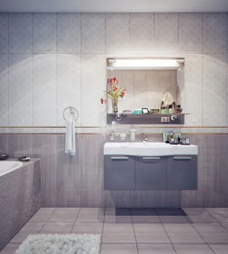 Thiết kế nội thất nhà vệ sinh