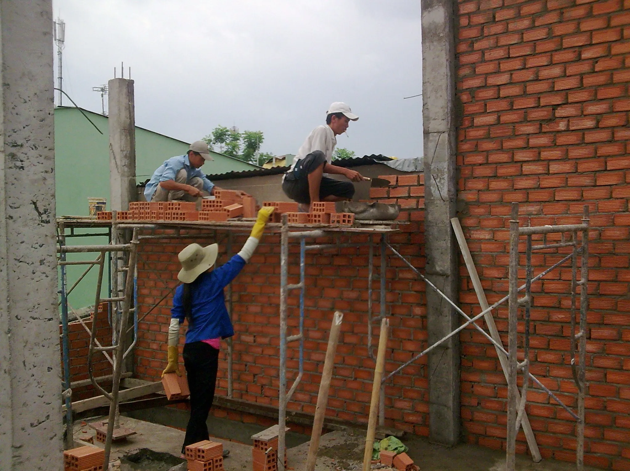 Phương Pháp Xây Tường Gạch Chuẩn Kỹ Thuật