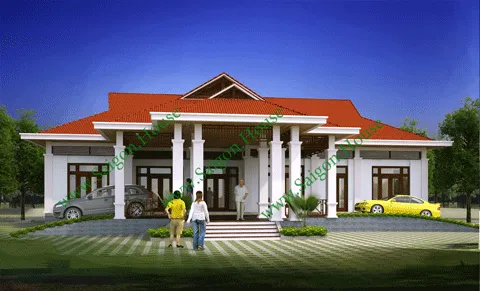 Mẫu thiết kế biệt thự vườn đẹp