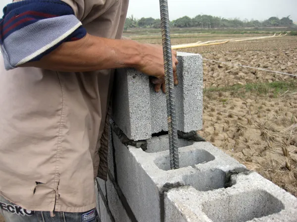 Kỹ Thuật Thi Công Xây Tường Gạch Bê Tông & Gạch Block Xi Măng
