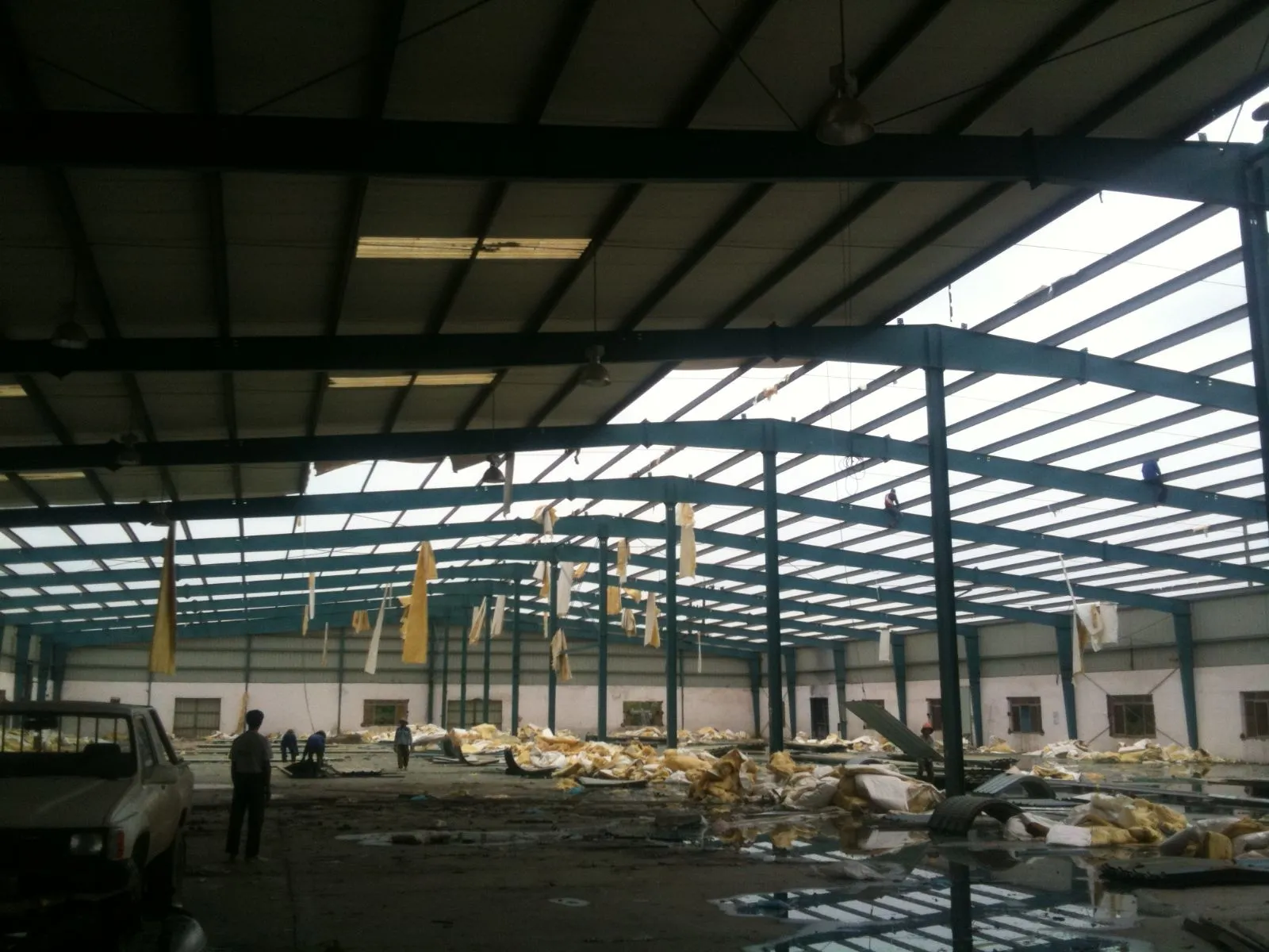 Các Hạng Mục Thi Công Nhà Thép Tiền Chế