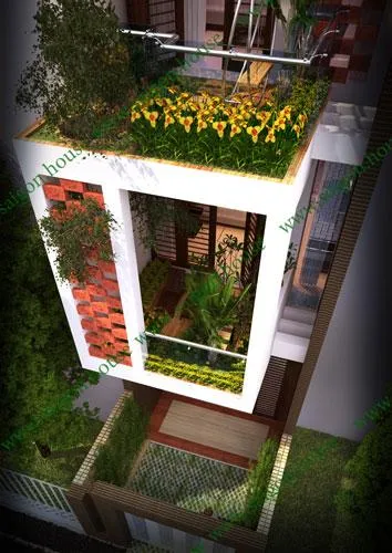 MẪU THIẾT KẾ NHÀ PHỐ (4 X 18 M2)