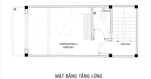 Thiết kế & Thi công nhà phố 5 tầng quận 3 Tp.Hcm