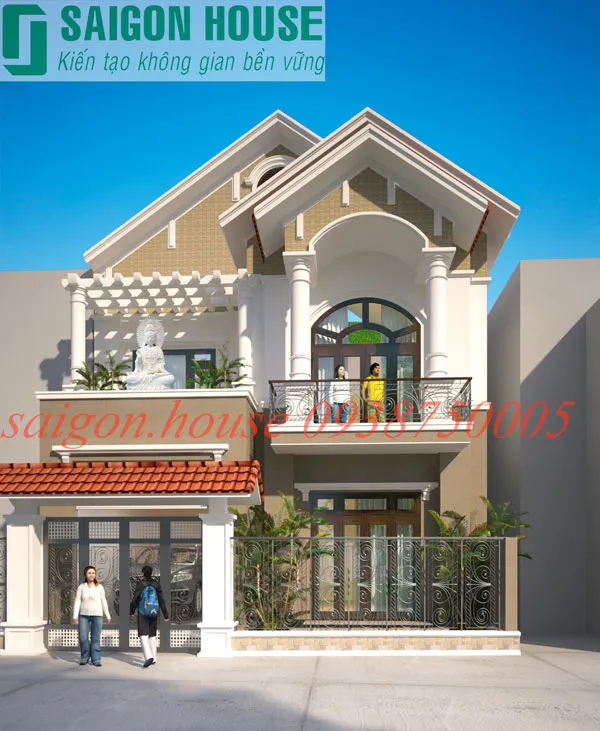 Thiết kế & thi công trọn gói nhà Anh Bình, Dĩ An, Bình Dương