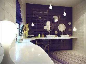Thiết kế nội thất nhà vệ sinh