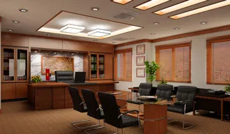 Thiết kế nội thất văn phòng sang trọng