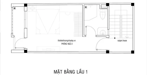 Thiết kế & Thi công nhà phố 5 tầng quận 3 Tp.Hcm