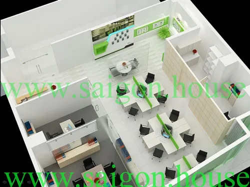Thiết kế nội thất văn phòng đẹp