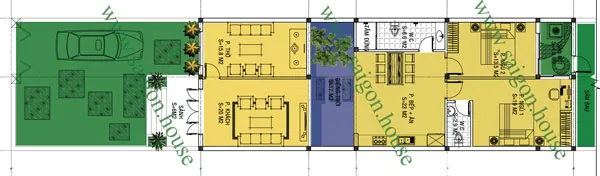 5 mẫu thiết kế nhà phố đẹp nhất 2015