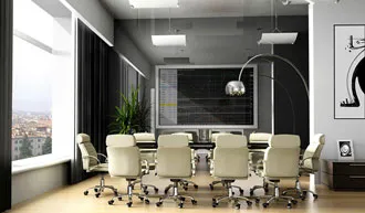 Thiết kế nội thất văn phòng sang trọng